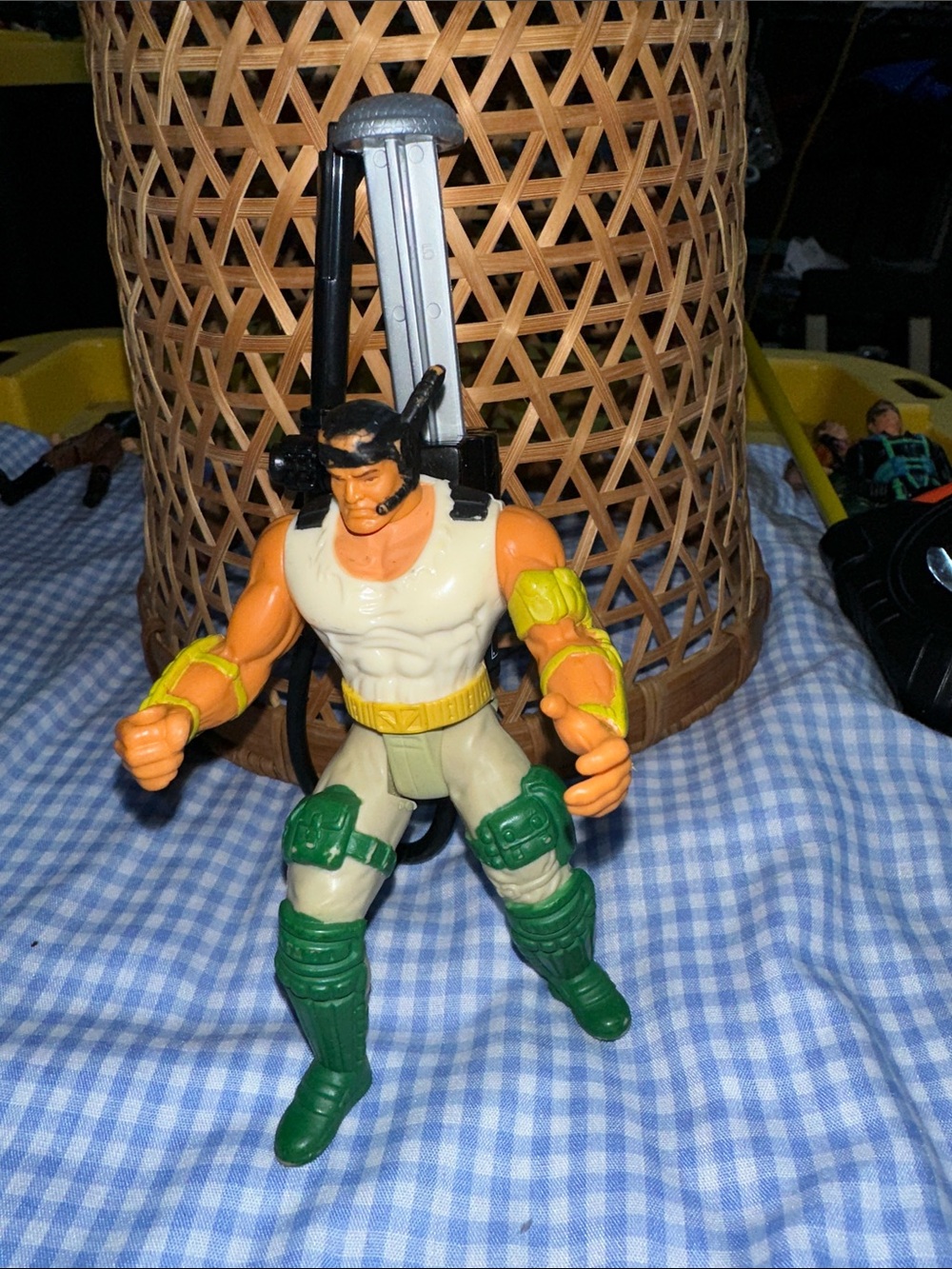 Vintage G.I. Joe Extreme Lt. Stone action figure (not complete)